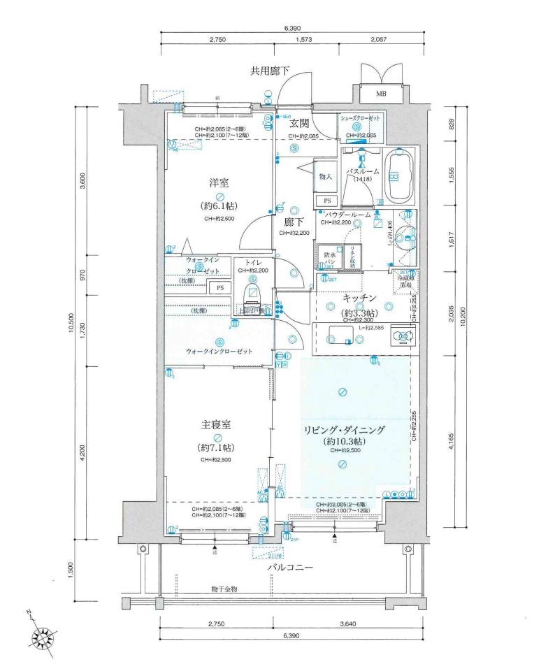 プレミア長岡表町903間取図